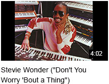  Stevie Wonder ("Don't You Worry 'Bout a Thing") 